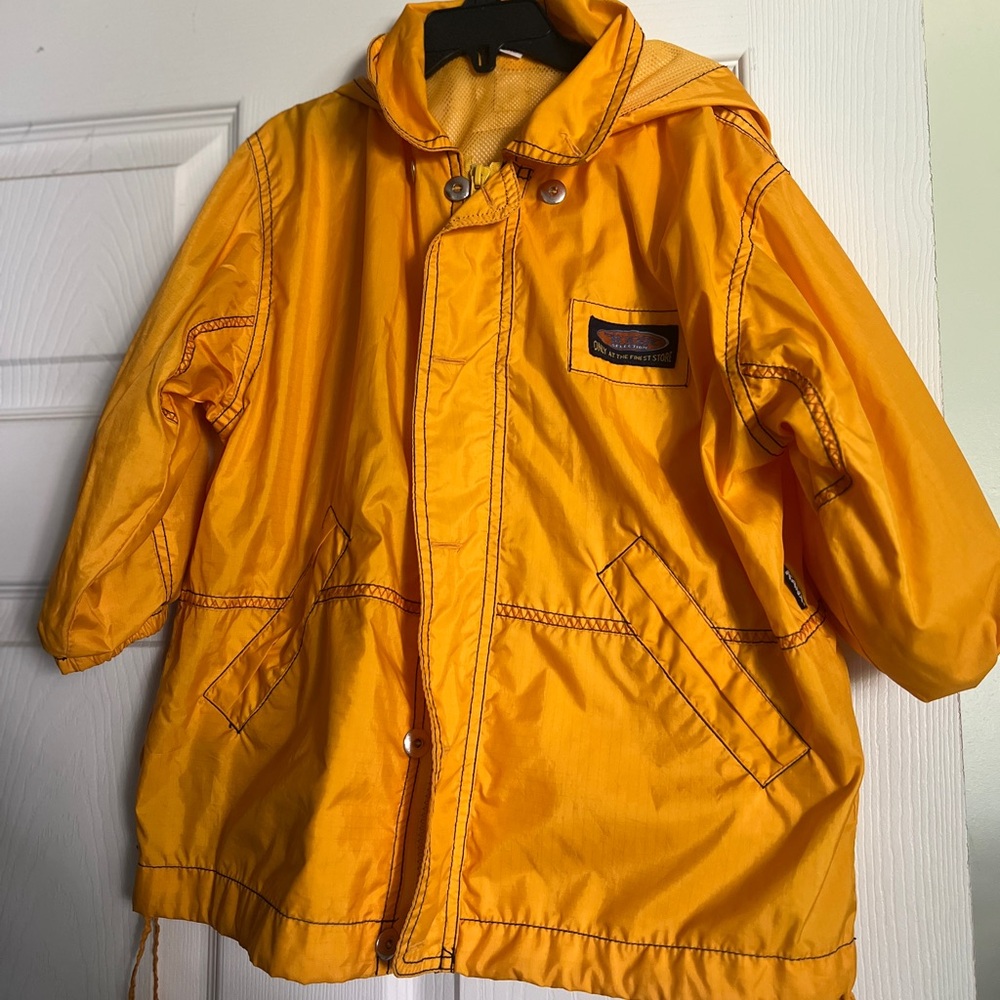 Kanz Bright Yellow Raincoat for Kids